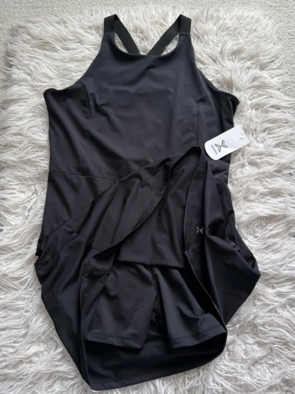 NWT Xersion Black Girl’s Athleisure Dress